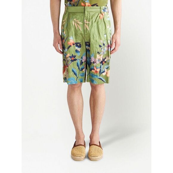 Etro Men's Flowered Bermuda Shorts - Picture 6 of 6